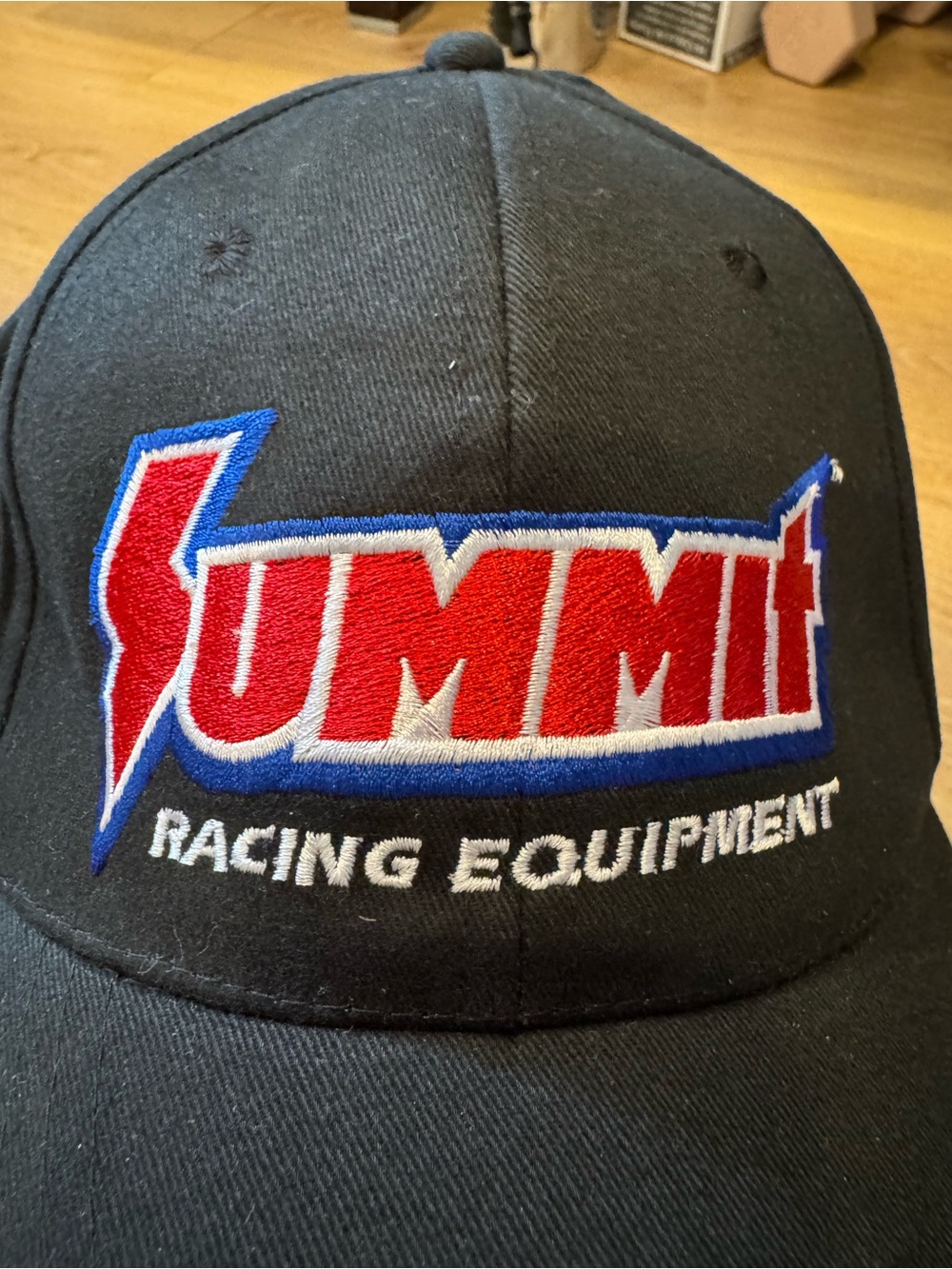 Summit Racing Black Logo Cap - Picture 2 of 9